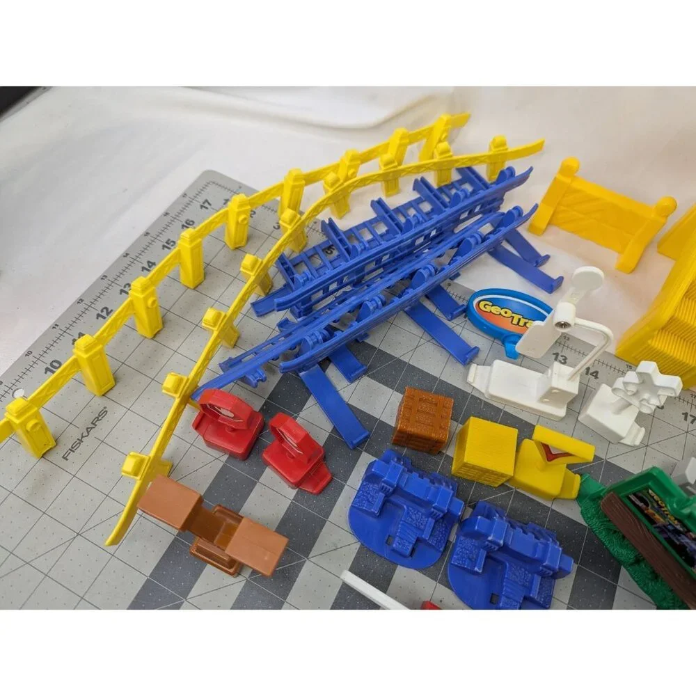 Fisher Price Geotrax Misc‎ Accessories Signs Cars Rails Lot